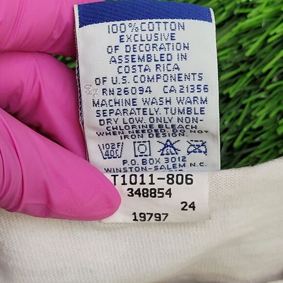 Vintage Champion Princeton Shirt Womens Small 18x22 Bleached - Picture 7 of 13